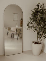 Lustro Podłogowe Bezramowe 180x70