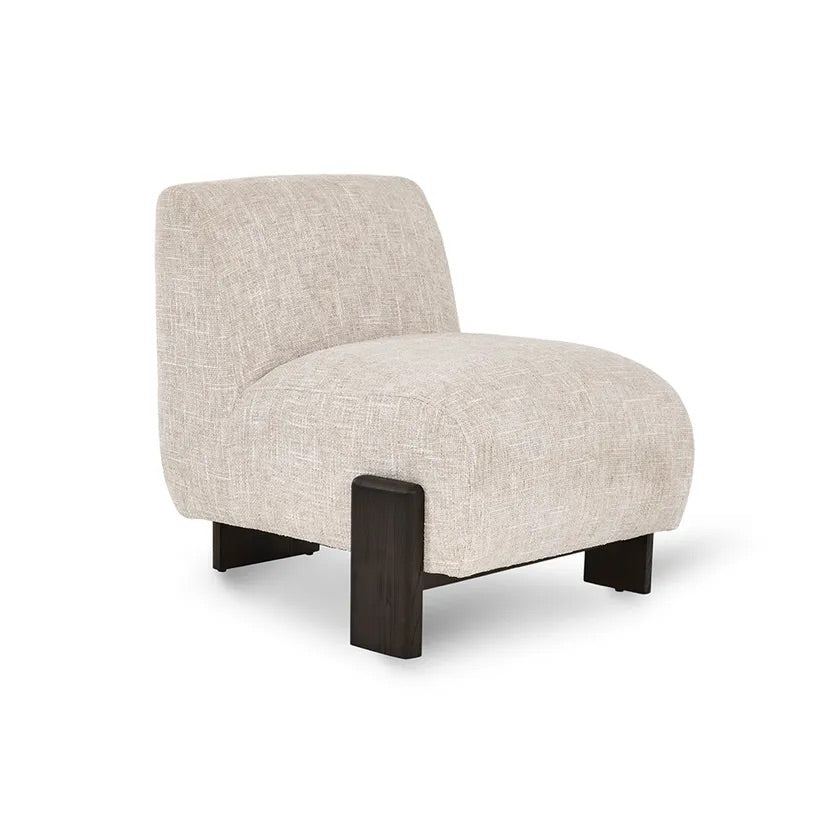 Krzesło akcentujące Lee, beżowe