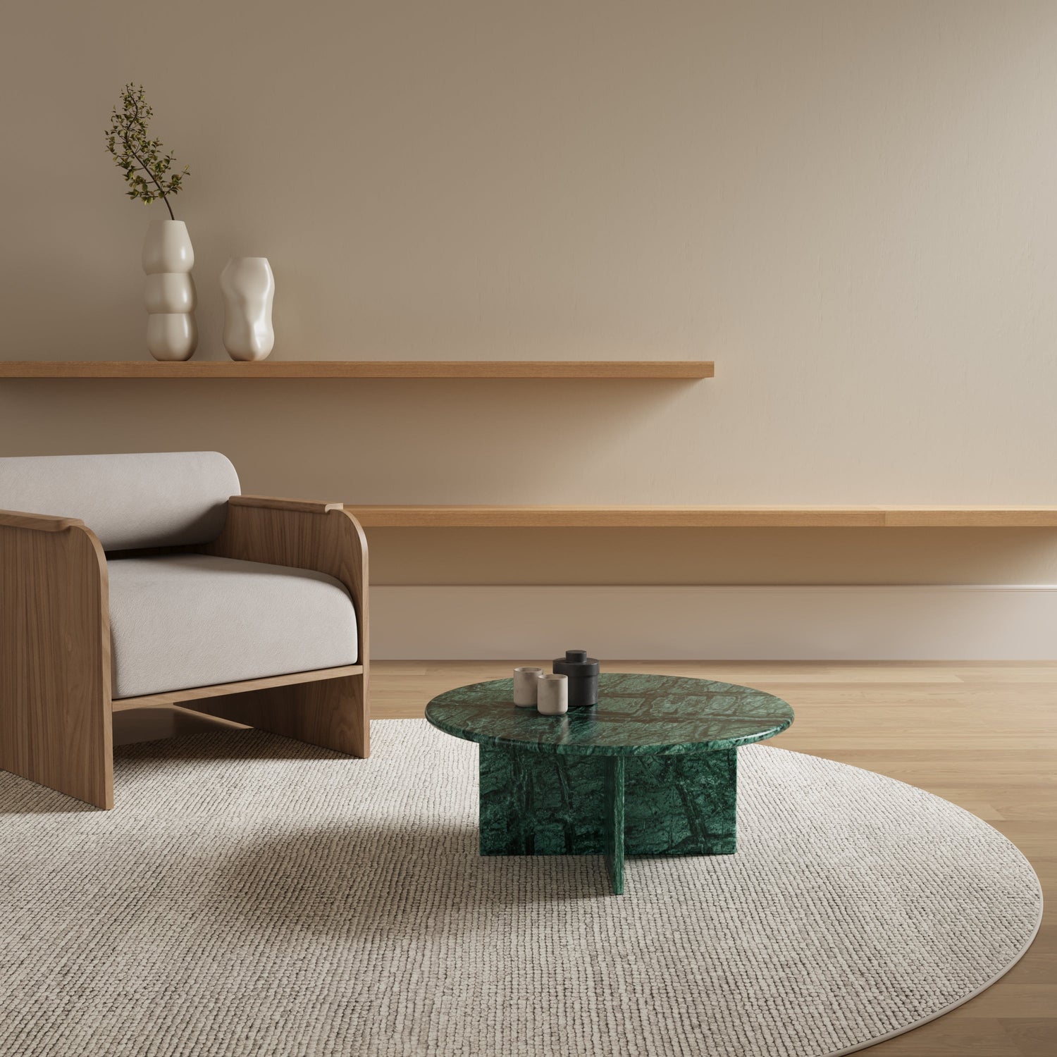 Marmurowy stolik kawowy Milan