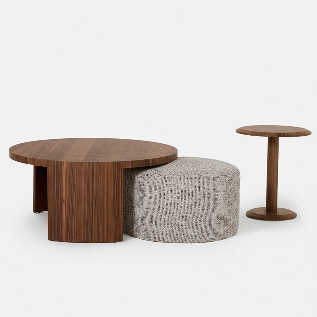 Stolik kawowy Togg z 3-częściowym zestawem